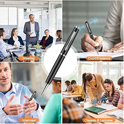 Latest Slim Design 4k Digital Pen Voice Recorders Mini Portable Recorder for Meeting Classes Lectures Speech Interviews with 16 GB inbuilt Memory - Image 5