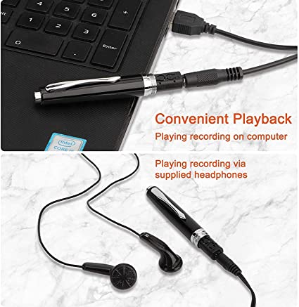 Latest Slim Design 4k Digital Pen Voice Recorders Mini Portable Recorder for Meeting Classes Lectures Speech Interviews with 16 GB inbuilt Memory - Image 6