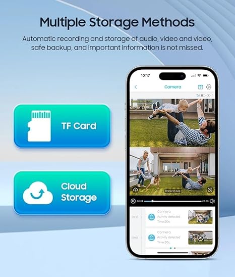 Supercam 4G 5MP HD Solar Camera | Supports All SIM Cards (4G) | Cloud Storage, 360 Degree Rotate, PIR Detection & Smart IR Camera for Parking, Detection Alarm - Image 4