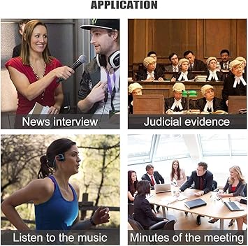 Portable Digital Voice Recorder Sound Audio Recorder Dictaphone LCD Recorder MP3 Player-with inbuilt 8GB Memory - Image 7
