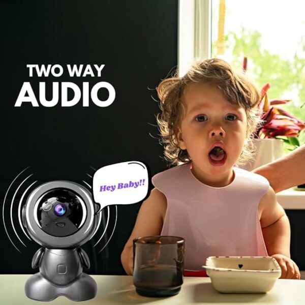 AI Human Detection | Color Night Vision | Advanced Motion Tracking | Security Camera | 3MP 360° WiFi CCTV Camera for Home Indoor/Outdoor - Image 4