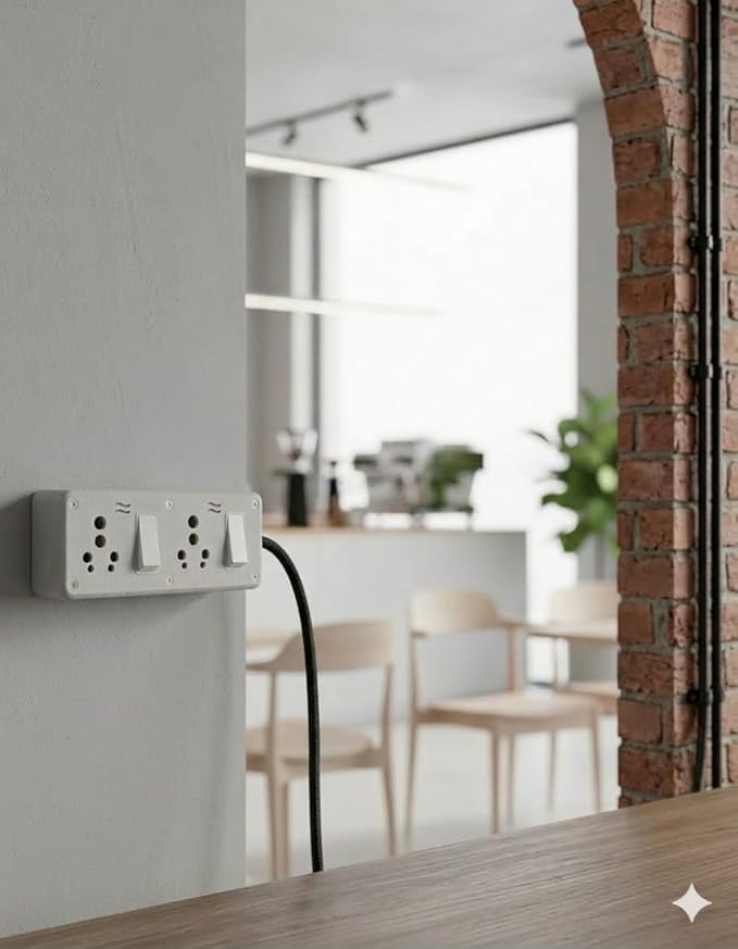 HD WiFi Multi Switchboard Hidden Camera with Live Feed WiFi Indoor Security Camera 4K HD | Motion Detection 32GB Inbuilt Memory - Image 3
